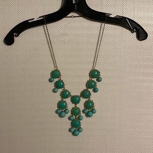 Seafoam Green/Turquoise Statement Necklace